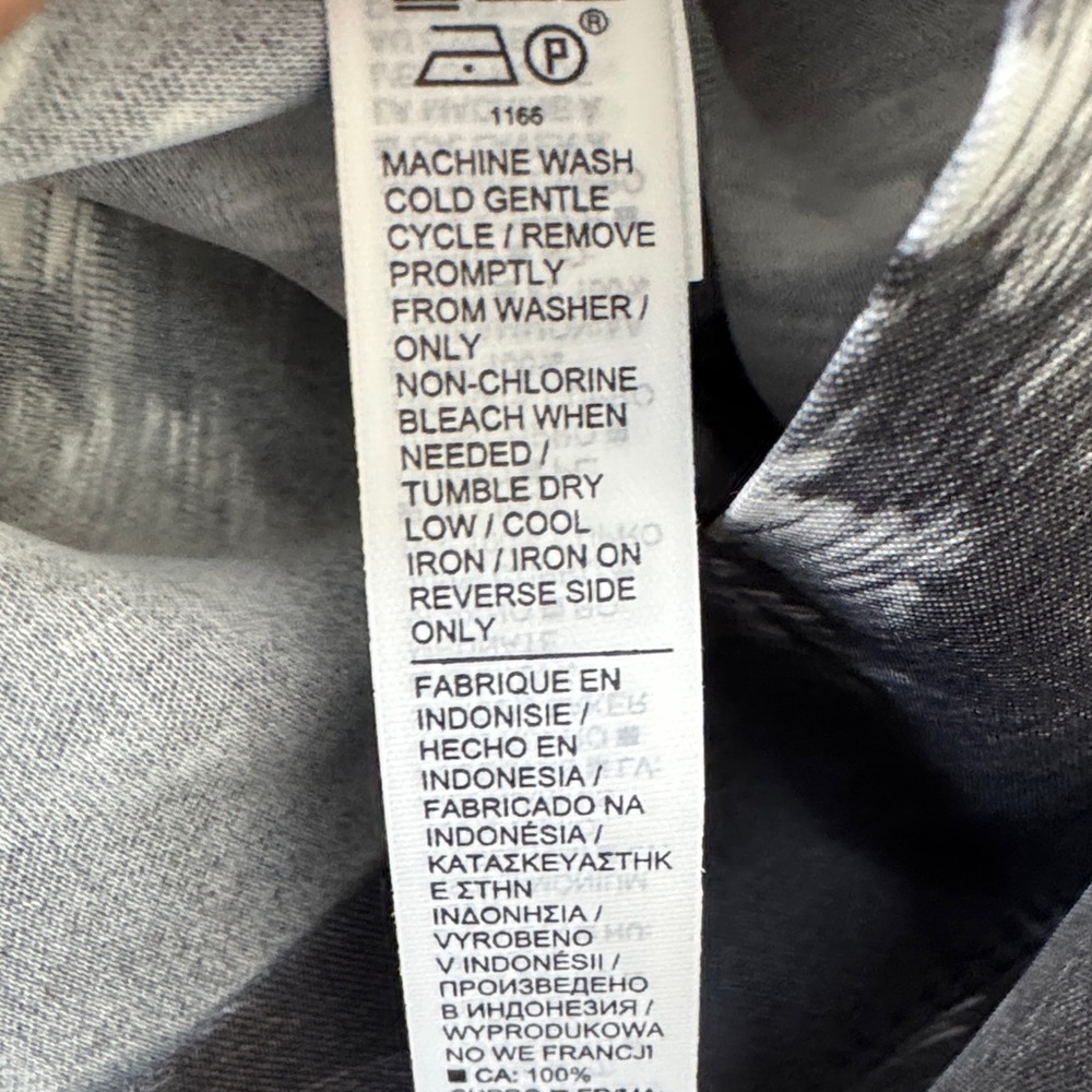 Athleta Calm Cool Wide Leg Pants Black Gray Print NWT Size Medium - Picture 10 of 10